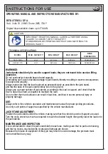 Preview for 3 page of Beta 3010V 1170 Instructions For Use Manual