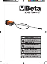 Preview for 1 page of Beta 3065/20-10T Instructions For Use Manual