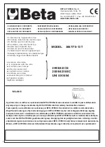 Preview for 2 page of Beta 3067/70-13T Instructions For Use Manual