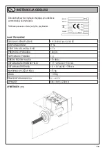 Preview for 109 page of Beta 3070BE/K Instructions For Use Manual