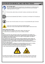 Предварительный просмотр 5 страницы Beta 310/1 Operation Manual And Instructions