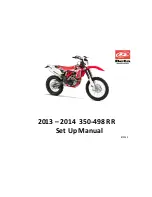 Beta 350-498 RR Setup Manual preview