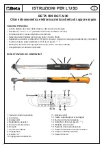 Preview for 2 page of Beta 599 DGT-A/20 Instructions For Use Manual