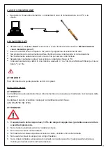 Preview for 11 page of Beta 599 DGT-A/20 Instructions For Use Manual