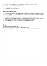 Preview for 12 page of Beta 599 DGT-A/20 Instructions For Use Manual