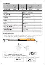 Preview for 14 page of Beta 599 DGT-A/20 Instructions For Use Manual