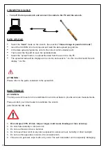 Предварительный просмотр 22 страницы Beta 599 DGT-A/20 Instructions For Use Manual