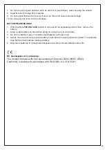 Preview for 23 page of Beta 599 DGT-A/20 Instructions For Use Manual