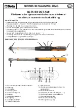 Предварительный просмотр 35 страницы Beta 599 DGT-A/20 Instructions For Use Manual