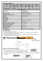 Preview for 47 page of Beta 599 DGT-A/20 Instructions For Use Manual