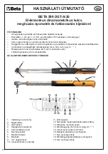 Preview for 90 page of Beta 599 DGT-A/20 Instructions For Use Manual