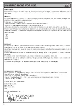 Preview for 10 page of Beta 601C Instructions For Use Manual