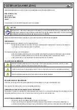 Preview for 27 page of Beta 601C Instructions For Use Manual