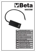 Beta 665SW Instructions For Use Manual preview