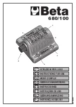 Предварительный просмотр 89 страницы Beta 680/2,5 Instructions For Use Manual