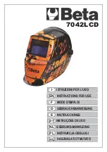 Preview for 1 page of Beta 7042LCD Instructions For Use Manual