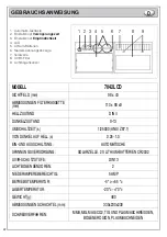 Предварительный просмотр 22 страницы Beta 7042LCD Instructions For Use Manual