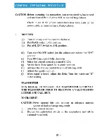 Preview for 11 page of Beta ACT-2000 Owner'S Manual