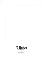 Preview for 103 page of Beta BETA 599DGT-AN 10 Operation Manual And Instructions