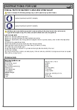 Preview for 8 page of Beta C48M Instructions For Use Manual