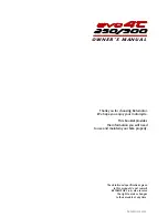 Preview for 1 page of Beta Evo4t 250 Owner'S Manual