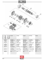 Предварительный просмотр 14 страницы Beta RR 2T ENDURO 2013 250 Catalogue Of Spare Parts