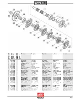 Предварительный просмотр 15 страницы Beta RR 2T ENDURO 2013 250 Catalogue Of Spare Parts