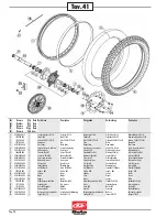 Предварительный просмотр 50 страницы Beta RR 2T ENDURO 2013 250 Catalogue Of Spare Parts