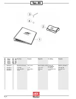 Предварительный просмотр 56 страницы Beta RR 2T ENDURO 2013 250 Catalogue Of Spare Parts