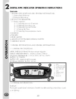 Preview for 20 page of Beta RR 350 EFI Operating Instructions Manual