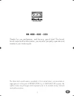 Preview for 79 page of Beta RR 400 Operating Instructions Manual