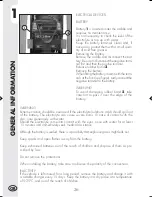 Preview for 104 page of Beta RR 400 Operating Instructions Manual