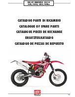 Beta RR 4T ENDURO 2014 350 Catalogue Of Spare Parts preview