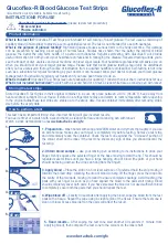 Preview for 1 page of BETACHEK Glucoflex-R Instructions For Use