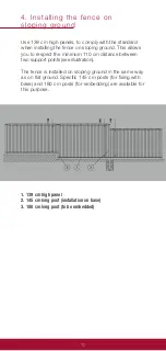 Preview for 10 page of Betafence Bekazur 2D Installation Manuallines