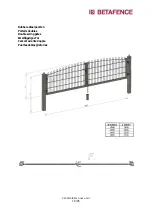 Предварительный просмотр 18 страницы Betafence NEW Decofor Assembly Manual