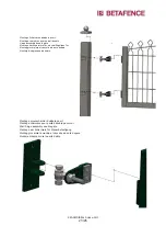 Предварительный просмотр 23 страницы Betafence NEW Decofor Assembly Manual