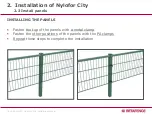 Preview for 13 page of Betafence Nylofor City Installation Manual