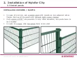 Preview for 16 page of Betafence Nylofor City Installation Manual