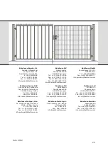 Preview for 21 page of Betafence Nylofor Assembly/Installation Instructions