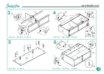 Предварительный просмотр 3 страницы BetaLife 6 Drawer Lowboy 22088 Assembly Instructions