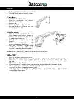 Preview for 7 page of Betax PRO DBB0204 Operating Instruction