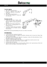 Preview for 14 page of Betax PRO DBB0204 Operating Instruction