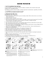 Предварительный просмотр 9 страницы BETCO MOTOMOP Operator And Parts Manual