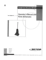 BETCO SM1200 Operator'S Manual предпросмотр