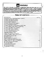 Preview for 2 page of BETCO SM1400T Operator'S Manual And Parts Schematic