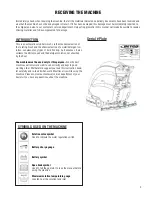 Preview for 3 page of BETCO Stealth ASD26BT Operator And Parts Manual