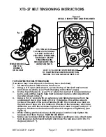 Preview for 15 page of BETCO XT3 27 Operator'S Manual And Parts Schematic