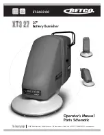 BETCO XT3 Operator'S Manual preview