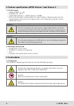 Предварительный просмотр 6 страницы BETEX iDuctor 1 User Manual